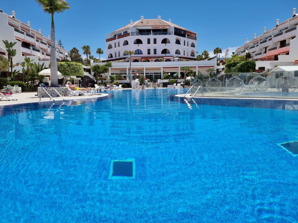 Casa Teide, Ground Floor Apartment Parque Santiago 1, Heated Pool, 100 M To Sea And Beach, Wifi Playa de las Américas Eksteriør billede