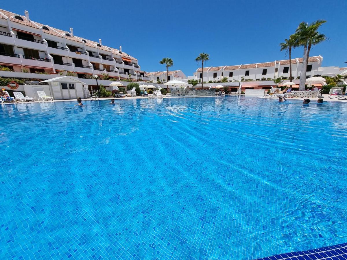 Casa Teide, Ground Floor Apartment Parque Santiago 1, Heated Pool, 100 M To Sea And Beach, Wifi Playa de las Américas Eksteriør billede