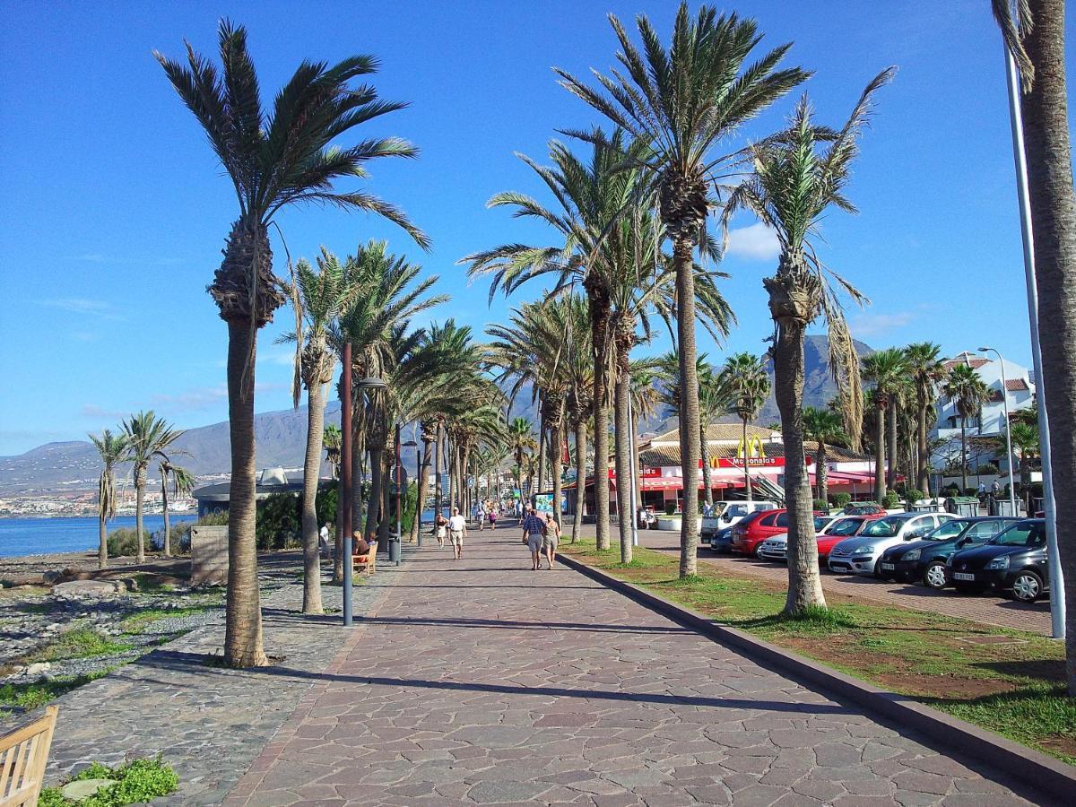 Casa Teide, Ground Floor Apartment Parque Santiago 1, Heated Pool, 100 M To Sea And Beach, Wifi Playa de las Américas Eksteriør billede