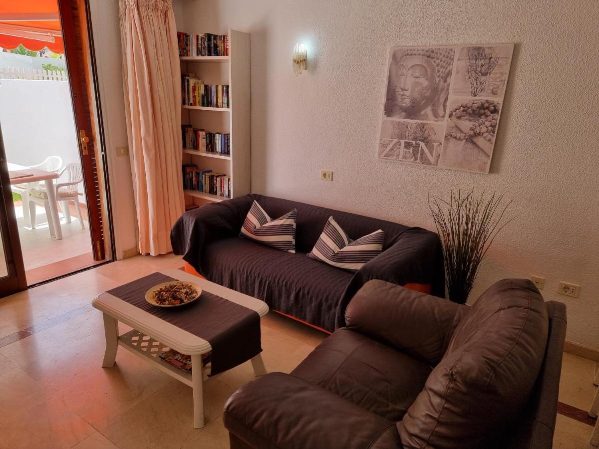Casa Teide, Ground Floor Apartment Parque Santiago 1, Heated Pool, 100 M To Sea And Beach, Wifi Playa de las Américas Eksteriør billede